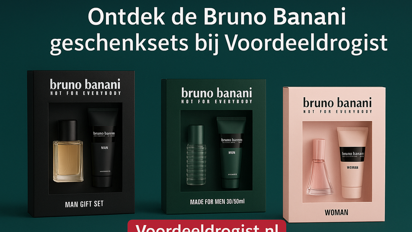 Ontdek de Bruno Banani geschenksets bij Voordeeldrogist
