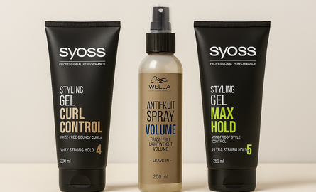 Syoss Stylingproducten | Max Hold, Curl Control & Anti‑Klit Volume