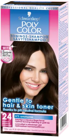 Schwarzkopf schwarzkopf kleurshampoo nr 24 donkerbruin Schwarzkopf schwarzkopf kleurshampoo nr 24 donkerbruin