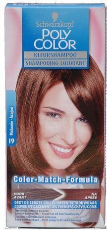 Schwarzkopf schwarzkopf kleurshampoo nr 19 mahonic-acajou