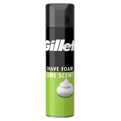 Gillette Gillette Shave Foam Limette 200ml