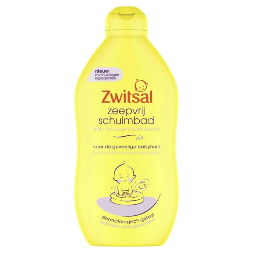 Zwitsal Zwitsal Zeepvrij Schuimbad - 400 ml Zwitsal Zwitsal Zeepvrij Schuimbad - 400 ml