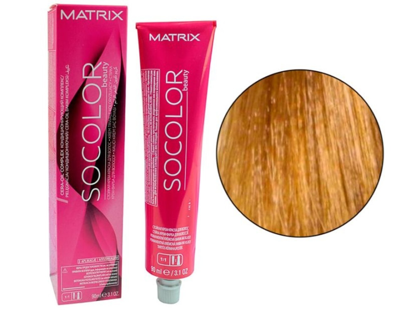 Matrix Matrix SoColor Medium Blond Warm 7W 90ml Matrix Matrix SoColor Medium Blond Warm 7W 90ml