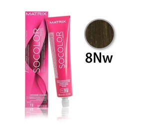 Matrix Matrix SoColor 8Nw Licht Blond Natuur Warm 90ml Matrix Matrix SoColor 8Nw Licht Blond Natuur Warm 90ml