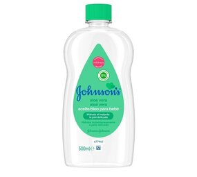 Johnson & Johnson Johnson's Baby Olie 500 ml. Groen (Aloe Vera) Johnson & Johnson Johnson's Baby Olie 500 ml. Groen (Aloe Vera)