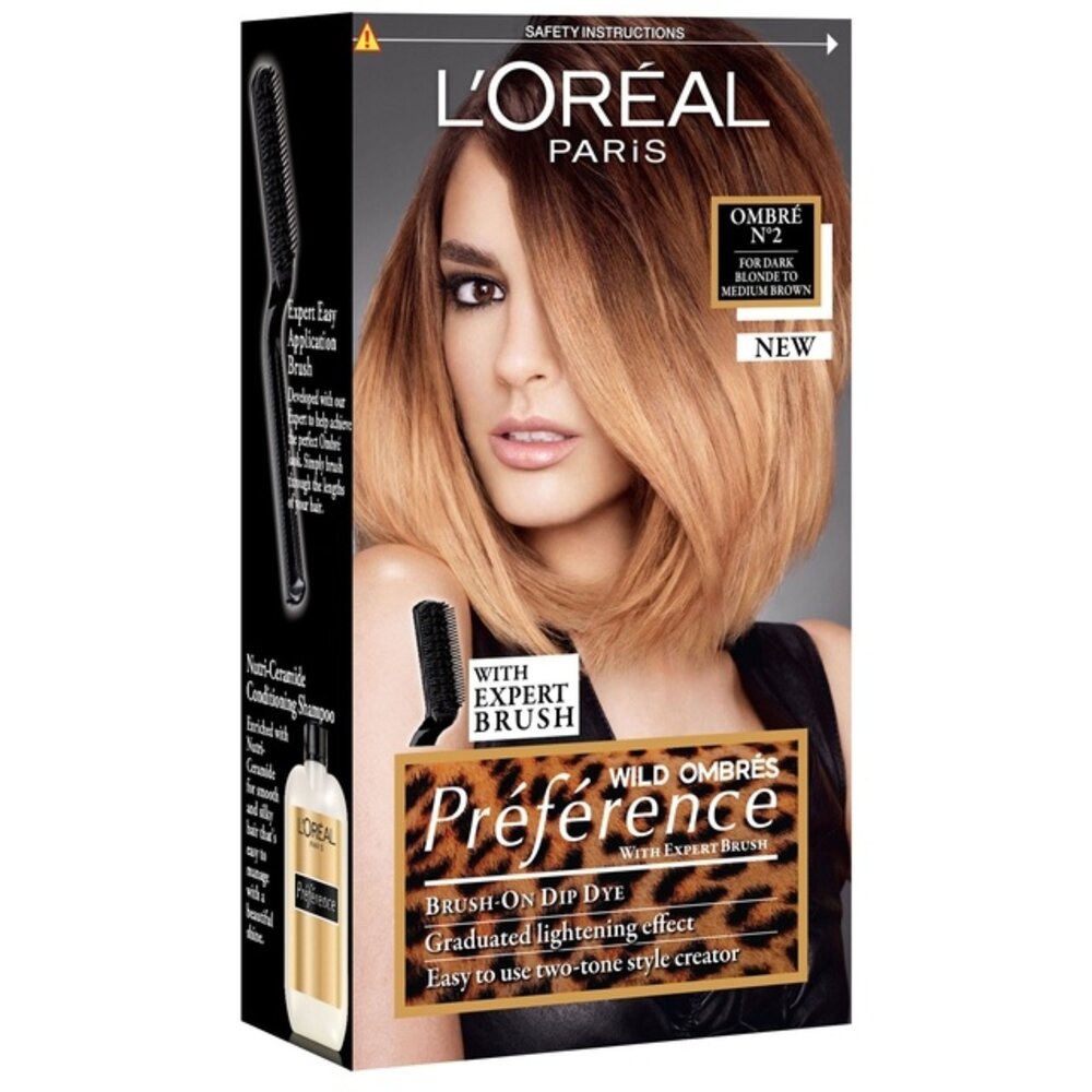 Loreal L'oreal Preference Wild Ombre Nr. 2 Haarverf - Donkerblond Tot Middenbruin Loreal L'oreal Preference Wild Ombre Nr. 2 Haarverf - Donkerblond Tot Middenbruin