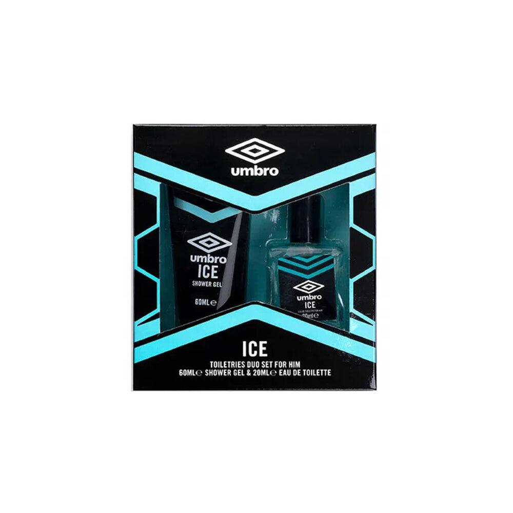 Umbro Umbro Geschenkset Ice EDT 20ml + Douchegel 60ml Umbro Umbro Geschenkset Ice EDT 20ml + Douchegel 60ml