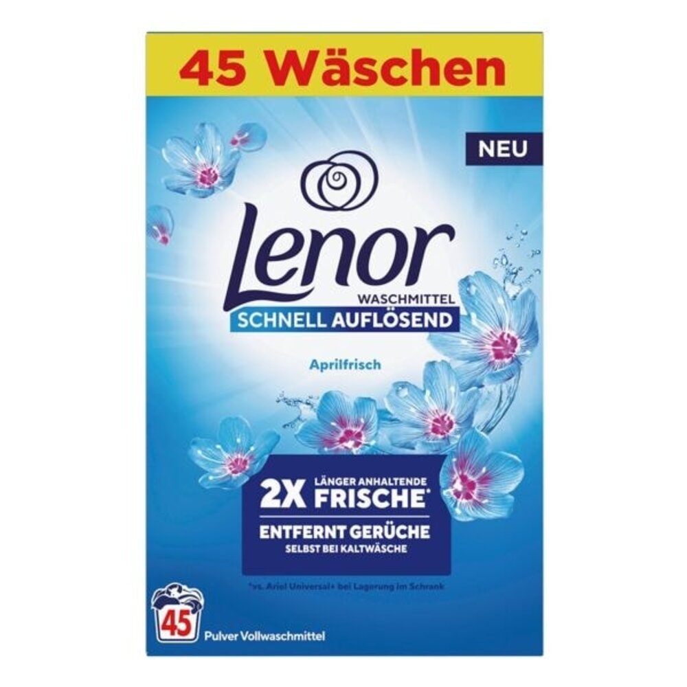 Lenor Lenor Aprilfrisch Waspoeder 2.475KG - 45 Wasbeurten
