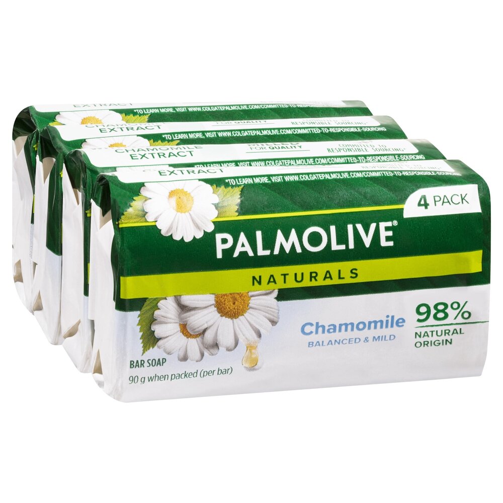 Palmolive Palmolive bar soap 4X90 gr Camomile Palmolive Palmolive bar soap 4X90 gr Camomile