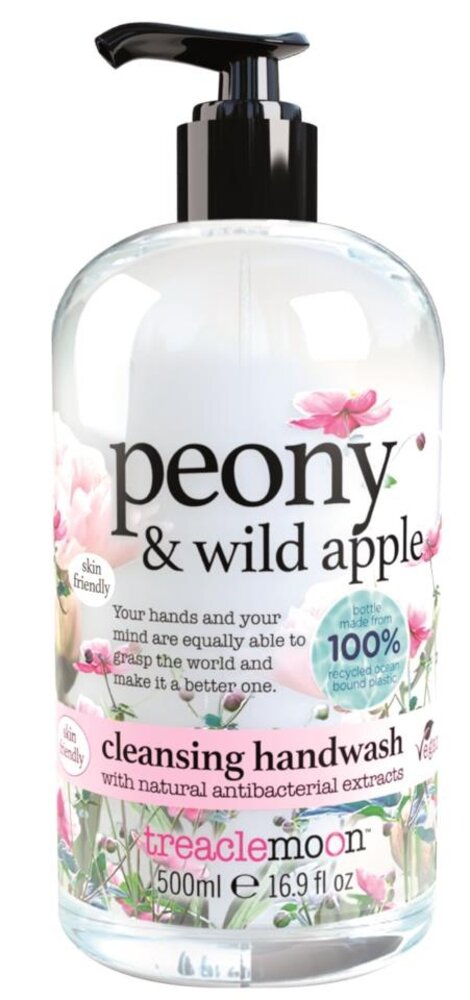 Treaclemoon treacle moon -peony and wild apple cleansing hand wash 500 ml Treaclemoon treacle moon -peony and wild apple cleansing hand wash 500 ml