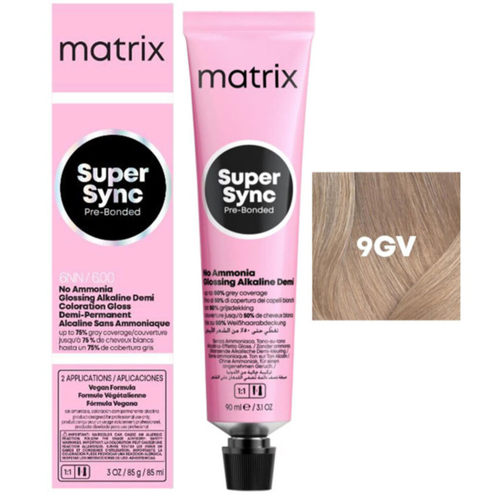 Matrix Matrix - SuperSync Pre-Bonded - 9GV/9.32 Heel Licht Blond Goud Violet - 90ml