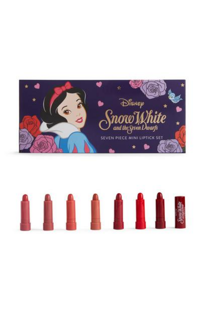 DISNEY Disney - Snow White - set van 7 mini lippenstiften DISNEY Disney - Snow White - set van 7 mini lippenstiften