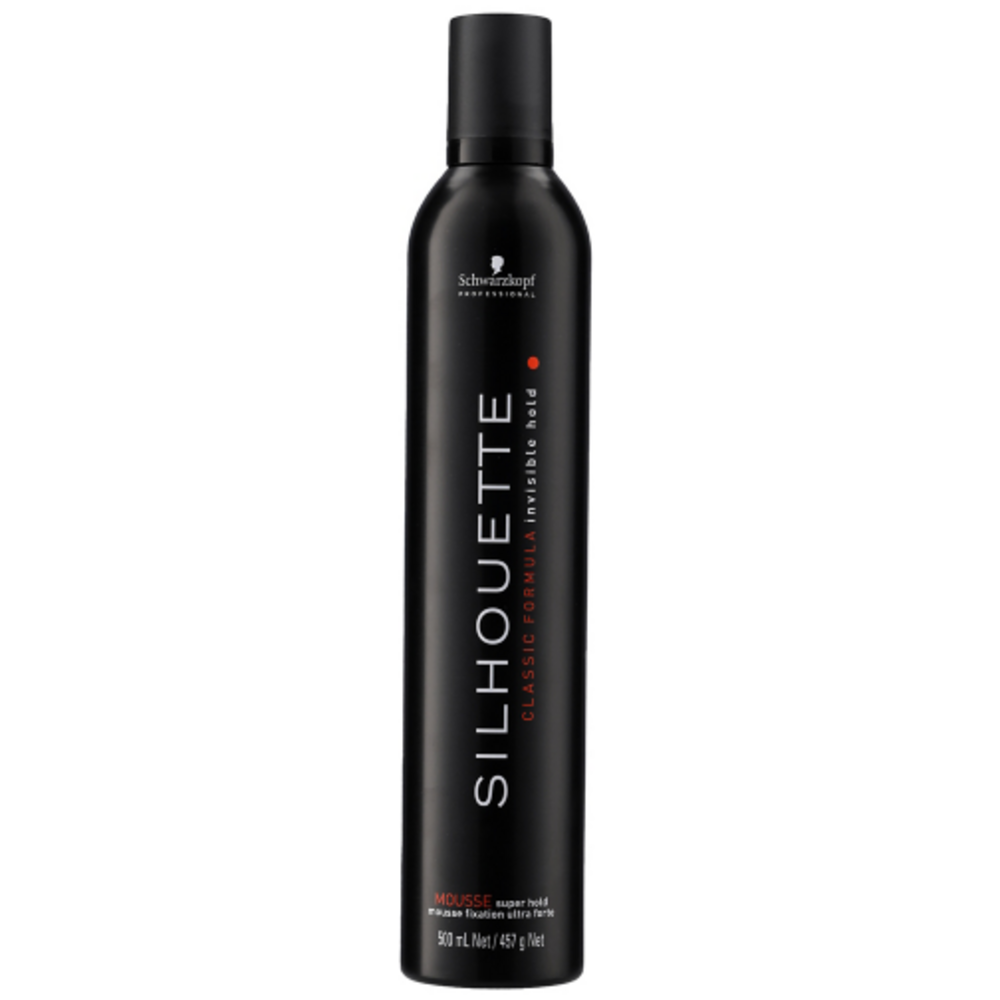 Schwarzkopf Schwarzkopf Silhouette Foam Mousse Super Hold 500ml Schwarzkopf Schwarzkopf Silhouette Foam Mousse Super Hold 500ml