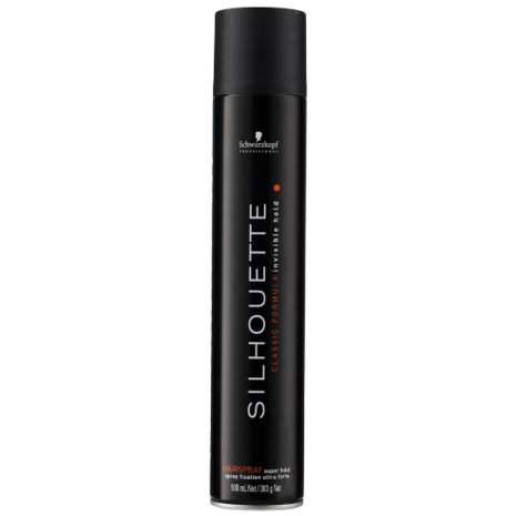 Schwarzkopf Schwarzkopf Silhouette Hairspray Super Hold 500ml Schwarzkopf Schwarzkopf Silhouette Hairspray Super Hold 500ml