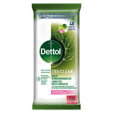 Dettol Dettol Tru Clean Multi‑reinigingsdoekjes Appelbloesem 48 doekjes Dettol Dettol Tru Clean Multi‑reinigingsdoekjes Appelbloesem 48 doekjes