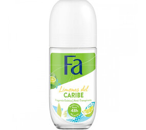 Fa Fa Deodorant Roll-On Limones del Caribe 48h 50ml Fa Fa Deodorant Roll-On Limones del Caribe 48h 50ml