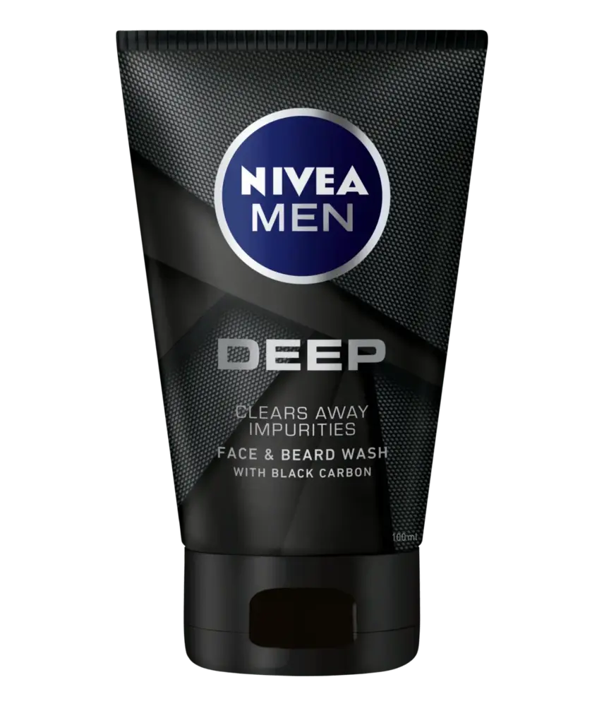 Nivea NIVEA Men Deep Face & Beard Wash 100ml Nivea NIVEA Men Deep Face & Beard Wash 100ml