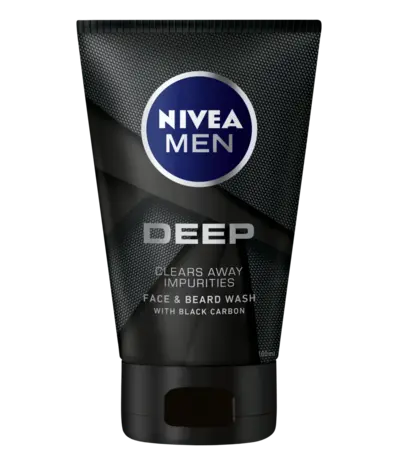 Nivea NIVEA Men Deep Face & Beard Wash 100ml Nivea NIVEA Men Deep Face & Beard Wash 100ml