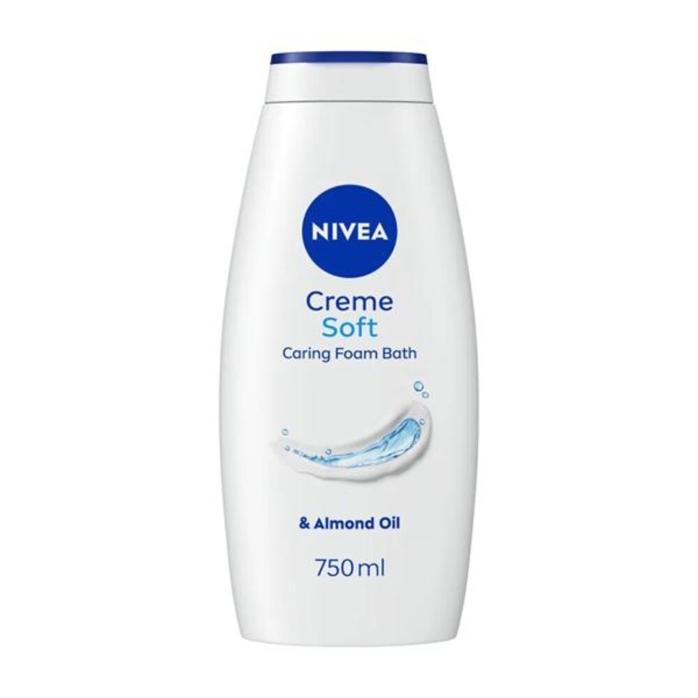 Nivea NIVEA Creme Soft Caring Foam Bath 750 ml Nivea NIVEA Creme Soft Caring Foam Bath 750 ml