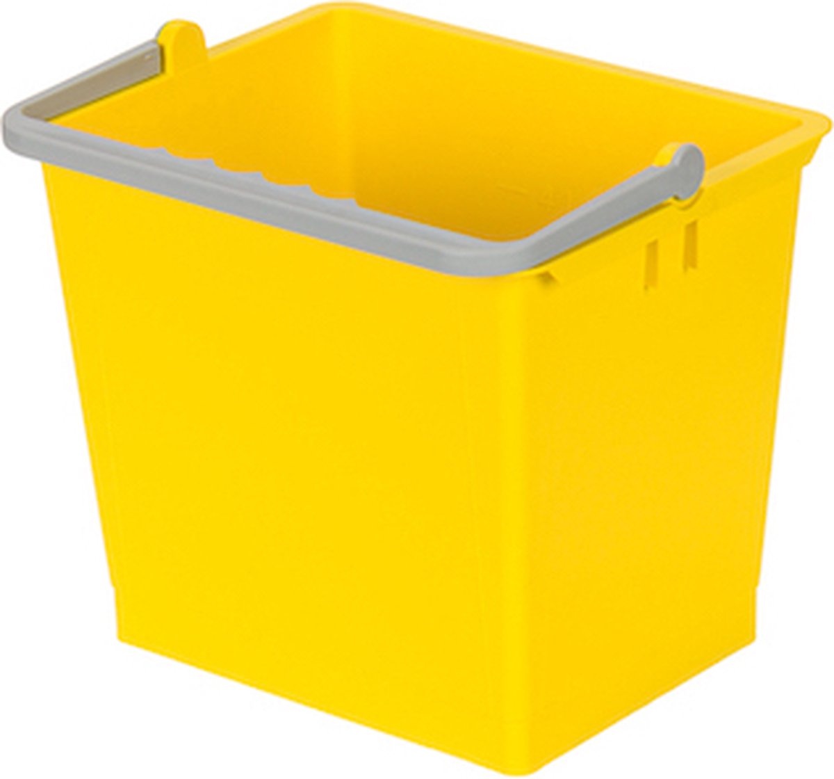 Gele Emmer 24 x 20 x 20 cm - 6 liter