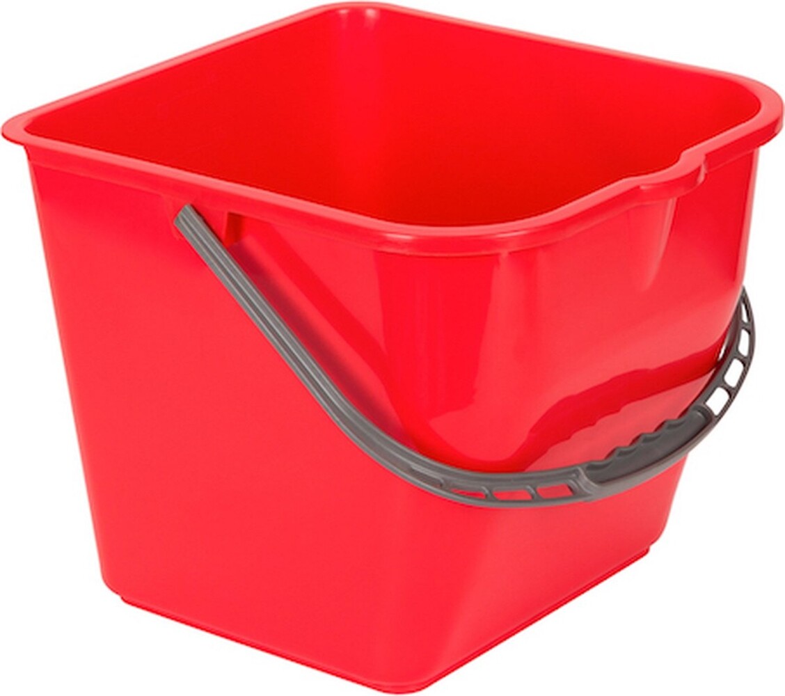 Rode Emmer 31 x 35 x 28 cm – 18 liter Rode Emmer 31 x 35 x 28 cm – 18 liter