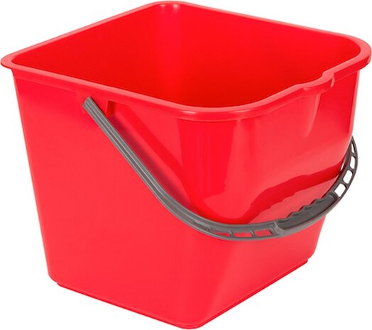 Rode Emmer 31 x 35 x 28 cm – 18 liter Rode Emmer 31 x 35 x 28 cm – 18 liter