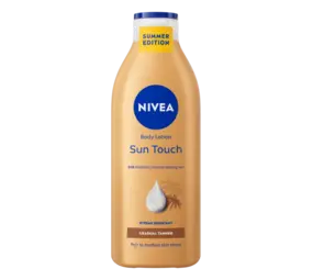 Nivea Nivea Body Lotion Sun Touch zachte bruining 400 ml Nivea Nivea Body Lotion Sun Touch zachte bruining 400 ml
