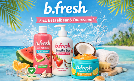 b.fresh: frisse, betaalbare en duurzame lichaamsverzorging
