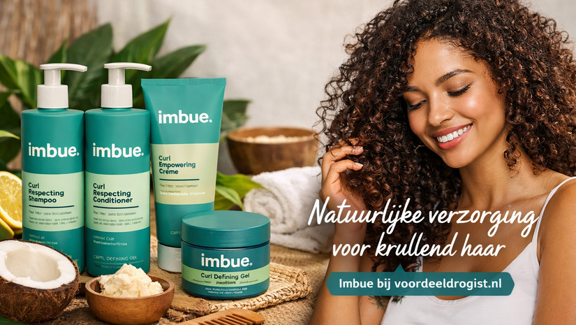 Zo verzorg je krullen op een natuurlijke manier met Imbue
