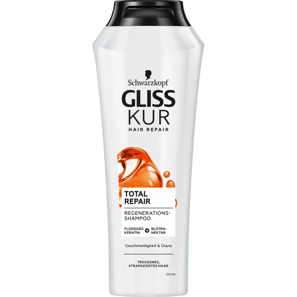 Schwarzkopf Schwarzkopf Gliss Total Repair Shampoo 250ml Schwarzkopf Schwarzkopf Gliss Total Repair Shampoo 250ml