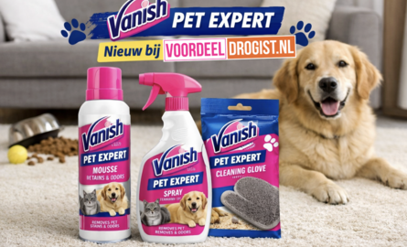 Vanish Pet Expert: dé oplossing tegen huisdierenvlekken