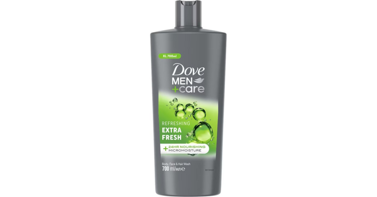 Dove Dove Men+Care - Extra Fresh - Douchegel 3-in-1 - Verzorgend - 700 ml Dove Dove Men+Care - Extra Fresh - Douchegel 3-in-1 - Verzorgend - 700 ml