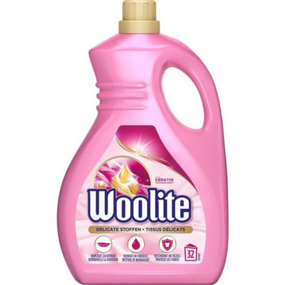 Woolite Woolite Vloeibaar Wasmiddel Wol & Zijde 32 Wasbeurten 1,9 liter