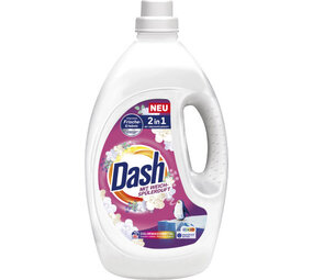 Dash Dash 2in1 Color Vloeibaar Wasmiddel & Wasverzachter 80 Wasbeurten