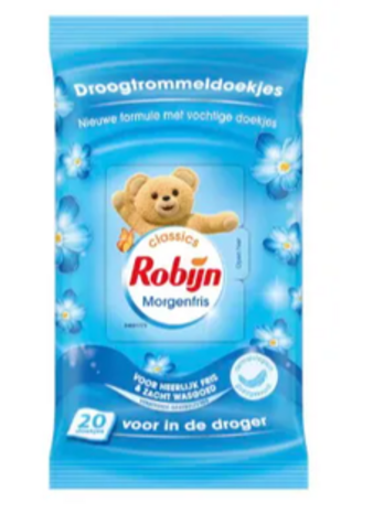 Robijn Robijn Droogtrommeldoekjes Morgenfris 20 stuks