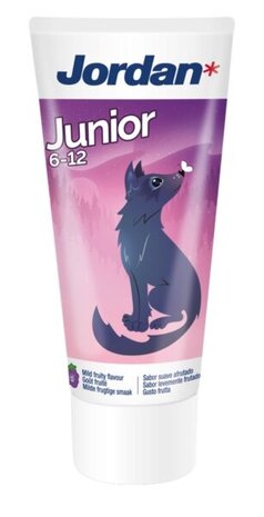 Jordan Jordan Tandpasta - Junior 6-12 Jaar 50ml