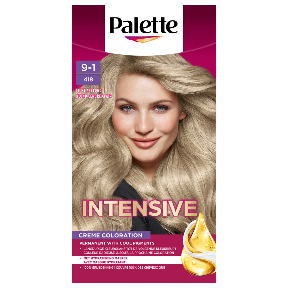 Poly Palette Haarverf nr 9-1 418 Licht Asblond