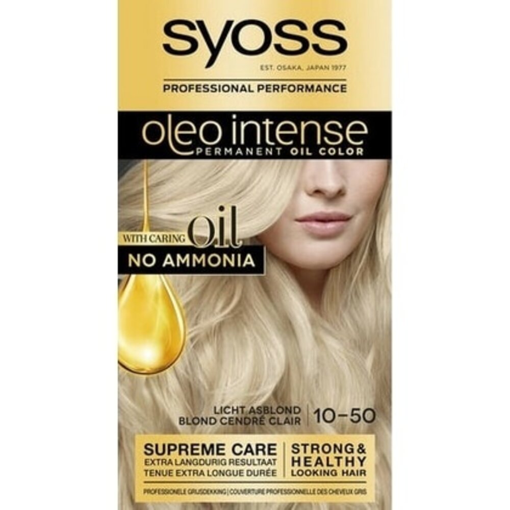Syoss Syoss Haarverf Oleo Intense nr 10-50 Licht Asblond