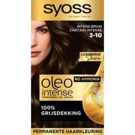 Syoss Syoss Haarverf Oleo Intense nr 3-10 Intense Bruin
