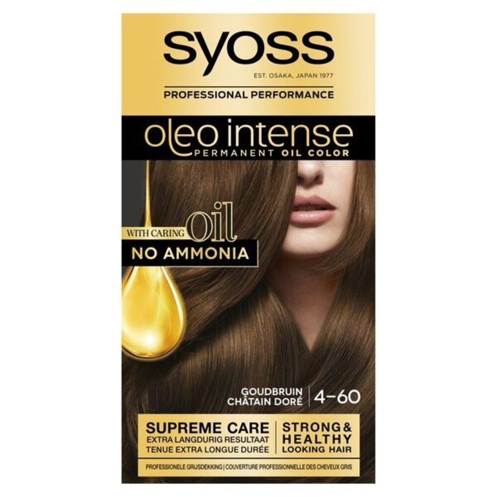 Syoss Syoss Haarverf Oleo Intense nr 4-60 Goudbruin