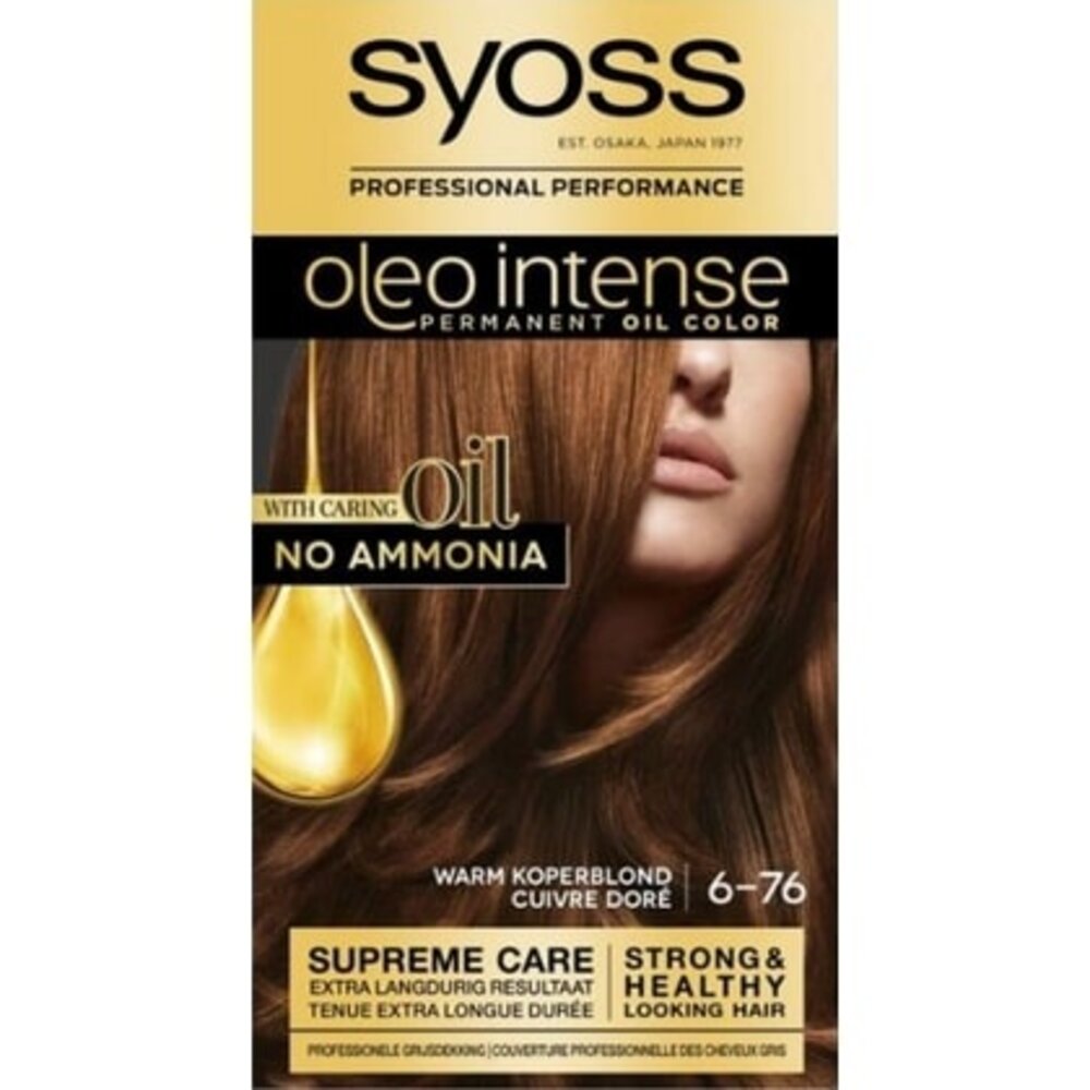 Syoss Syoss Haarverf Oleo Intense nr 6-76 Warm Koperblond