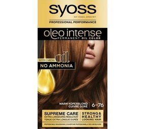 Syoss Syoss Haarverf Oleo Intense nr 6-76 Warm Koperblond