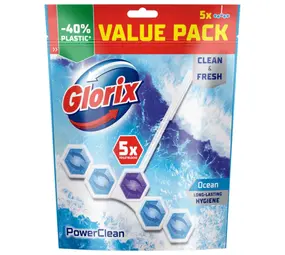 Glorix Glorix Power 5 Ocean Toiletblokken 5 stuks