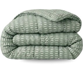 Zelesta Zelesta WondeZelesta Wonderbed Olive Stitches 140x200 – Dekbed zonder overtrek - 4 seizoenen hoesloos dekbed (2-in-1)rbed Olive Stitches 140x200 – Dekbed zonder overtrek | 4 seizoenen hoesloos dekbed (2-in-1)