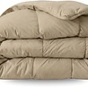 Zelesta Zelesta Wonderbed Natural Taupe 140x200 – Dekbed zonder overtrek - 4 Seizoenen Hoesloos Dekbed (2-in-1)