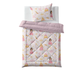 Zelesta Zelesta Comfort Kids Dekbed 140x200 + Kussensloop 60x70 – Princess