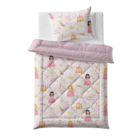 Zelesta Zelesta Comfort Kids Dekbed 140x200 + Kussensloop 60x70 – Princess