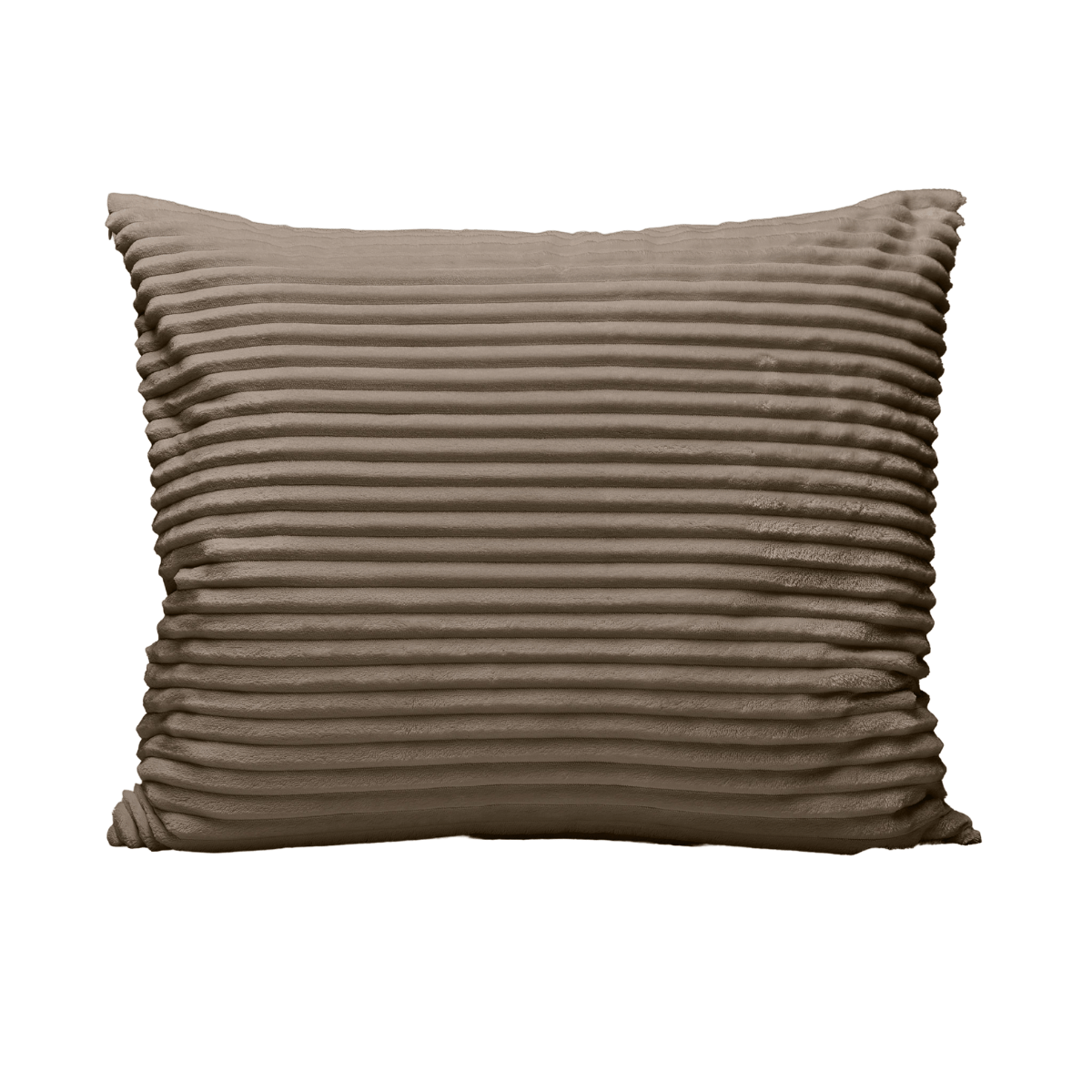 Zelesta Zelesta Teddy Groovebed Kussensloop Set van 2 - Taupe - 80 x 80 cm