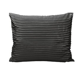 Zelesta Zelesta Teddybed Kussenslopen Set van 2 – Hypoallergeen Anthracite 80x80 cm