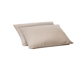 Zelesta Zelesta Wonderbed Kussensloop Set van 2 60x70 - Natural Taupe